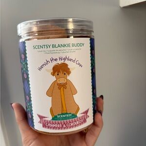 Scentsy Blankie Buddy Hamish the Highland Cow - Brown & Tan